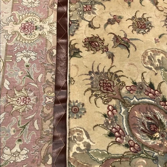 Fine Persian Tabriz - Elegant 5’x 7’ Silk & Wool - Picture 8 of 8